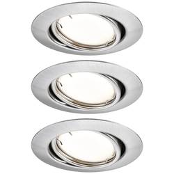 Paulmann 92464 LED vestavné svítidlo, LED, 14.7 W, železo (kartáčované), sada 3 ks