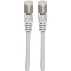 Intellinet 317191 RJ45 síťové kabely, propojovací kabely CAT 6A S/FTP 3.00 m šedá fóliové stínění, stínění pletivem, bez halogenů 1 ks