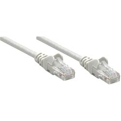 Intellinet 317092 RJ45 síťové kabely, propojovací kabely CAT 6A S/FTP 0.50 m šedá jednoduché stínění, kompletní stínění, bez halogenů 1 ks