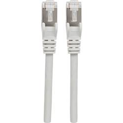 Intellinet 317177 RJ45 síťové kabely, propojovací kabely CAT 6A S/FTP 7.50 m šedá fóliové stínění, stínění pletivem, bez halogenů 1 ks