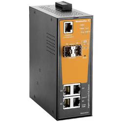 Weidmüller IE-SW-AL06M-4GTPOE-2GESFP průmyslový ethernetový switch, 10 / 100 / 1000 MBit/s, funkce PoE