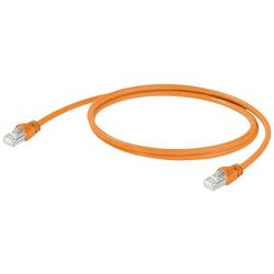 Weidmüller 2814850005 RJ45 síťové kabely, propojovací kabely CAT 5 SF/UTP 0.50 m oranžová 1 ks