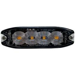 Berger & Schröter čelní blikač / odklízecí vozidlo LED Front- Heckblitzer orange E9 10R-06 1386, SAE W117, X A1 E9 00.1957 12 V, 24 V přes palubní síť k