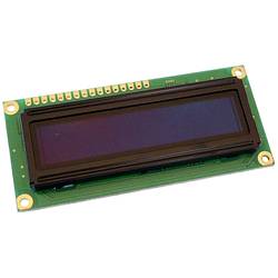 Display Elektronik OLED modul žlutá černá 16 x 2 Pixel (š x v x h) 80 x 10 x 36 mm DEP16201-Y