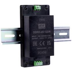 Mean Well DDRH-45-48DR DC/DC měnič napětí na DIN lištu, 48 V/DC, výstupy 1 x