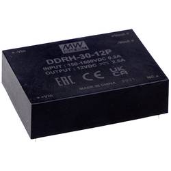 Mean Well DDRH-30-48P DC/DC měnič napětí do DPS, 48 V/DC, výstupy 1 x