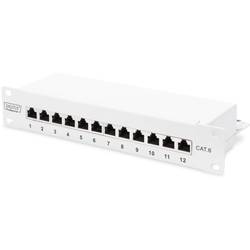 Digitus DN-91612S-G 12 portů síťový patch panel 254 mm (10) CAT 6 1 U osazený