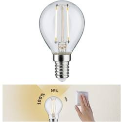 Paulmann 28573 LED Energetická třída (EEK2021) F (A - G) E14 kapkový tvar 2.5 W = 25 W teplá bílá (Ø x v) 45 mm x 80 mm 1 ks