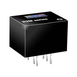 RECOM R2M-2412S DC/DC měnič napětí 24 V 12 V 0.167 A 2 W Počet výstupů: 1 x Obsah 1 ks