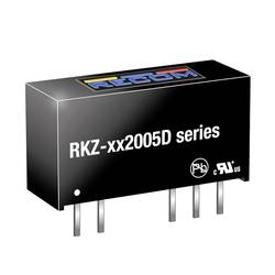 RECOM RKZ-122005D DC/DC měnič napětí 12 V -5 V, 20 V -0.2 A 2 W Počet výstupů: 2 x Obsah 1 ks