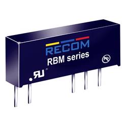 RECOM RBM-1212D DC/DC měnič napětí 12 V -12 V, 12 V -0.041 A 1 W Počet výstupů: 2 x Obsah 1 ks