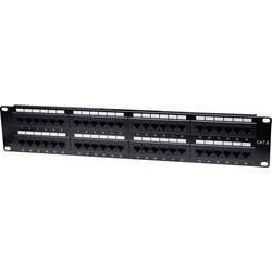 Intellinet 560283 48 portů síťový patch panel 483 mm (19) CAT 3, CAT 4, CAT 5, CAT 5e, CAT 6 2 U neosazený