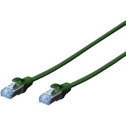 Digitus DK-1532-030/G RJ45 síťové kabely, propojovací kabely CAT 5e SF/UTP 3.00 m zelená kroucené páry 1 ks