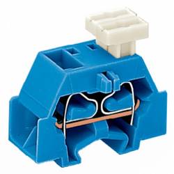 WAGO 261-334/332-000 samostatná svorka 10 mm pružinová svorka osazení: N modrá 200 ks