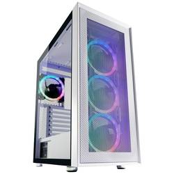 LC Power Gaming 802W midi tower PC skříň bílá