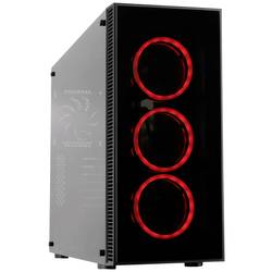 Cooltek CT VIER midi tower PC skříň černá