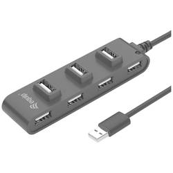 Equip 128957 7 portů USB 2.0 hub černá