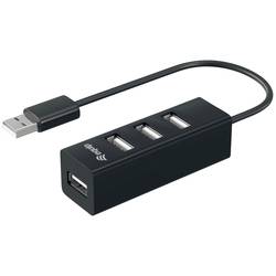 Equip 128955 4 porty USB 2.0 hub černá