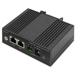 Digitus DN-651140 PoE splitter, 2 porty, 10 / 100 / 1000 MBit/s, funkce PoE