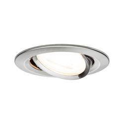 Paulmann 93428 Nova vestavné svítidlo, LED, GU10, 6.5 W, nerezová ocel kartáčovaná