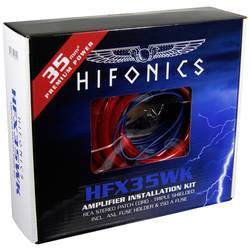 Hifonics sada napájecích kabelů k HiFi zesilovači do auta 35 mm², 35 mm², 0.5 mm²