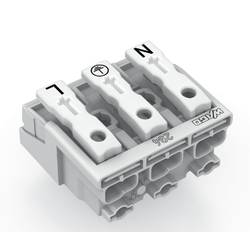 přístrojová svorka Tuhost (příčný řez): 0.5-1.5 mm² Pólů: 3 WAGO 294-5023 500 ks bílá