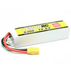 LemonRC akupack Li-Pol (modelářství) 14.8 V 6300 mAh Počet článků: 4 35 C Softcase XT90