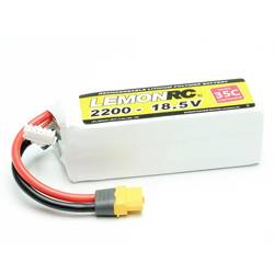 LemonRC akupack Li-Pol (modelářství) 18.5 V 2200 mAh Počet článků: 5 35 C Softcase XT60