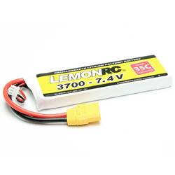 LemonRC akupack Li-Pol (modelářství) 7.4 V 3700 mAh Počet článků: 2 35 C Softcase XT90