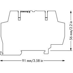 WAGO 792-803 modul přepěťové ochrany modrá 1 ks