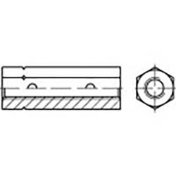 TOOLCRAFT TO-6865986 šestihranná matice napínáku M10 ocel pozinkované DIN 1479 10 ks