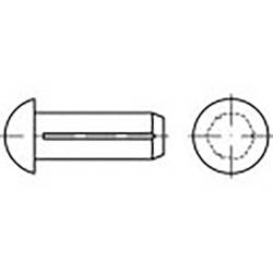 TOOLCRAFT TO-6865932 půlkulatý rýhovaný hřeb ocel 1000 ks