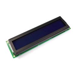 Display Elektronik LCD displej černá, bílá bílá (š x v x h) 146 x 43 x 14 mm DEM20232SBH-PW-N