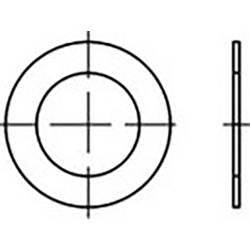 lícované podložky 130 mm 150 mm ocel 100 ks TOOLCRAFT TO-6864762