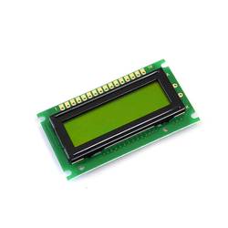 Display Elektronik LCD displej černá (š x v x h) 60 x 33 x 9.8 mm DEM08171SYH