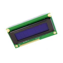 Display Elektronik LCD displej černá, bílá modrá (š x v x h) 84 x 44 x 10.5 mm DEM08172SBH-PW-N