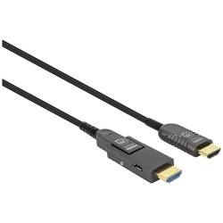 Manhattan HDMI kabel Zástrčka HDMI-A, Zástrčka HDMI Micro-D 70 m černá 355544 4K UHD HDMI kabel