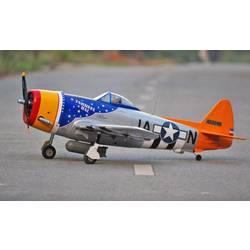 VQ P-47D Thunderbolt (Tarheel Hal) RC model motorového letadla ARF 1500 mm