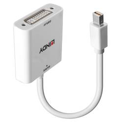 LINDY Monitor adaptér [1x mini DisplayPort zástrčka - 1x DVI] 38318 0.18 m