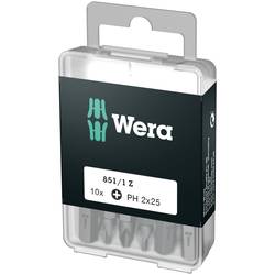 Wera 851/1 Z DIY SiS 05072400001 křížový bit PH 1 nástrojová ocel legováno, vysoce pevné D 6.3 10 ks