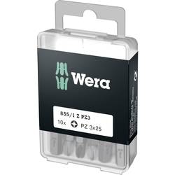 Wera 855/1 Z DIY SiS 05072405001 křížový bit PZ 3 nástrojová ocel vysoce pevné D 6.3 10 ks