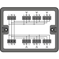 WAGO 899-631/104-000 rozvodný box 899 25 A černá 1 ks