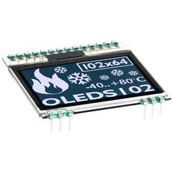 Display Elektronik grafický displej bílá (š x v x h) 39.00 x 41.00 x 3.3 mm