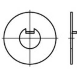 podložka plochá s vnitřním nosem 22 mm 40 mm ocel 50 ks TOOLCRAFT 107406