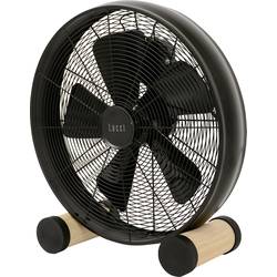 Lucci AIR Breeze podlahový ventilátor, 60 W, černá, dřevo, 213122EU