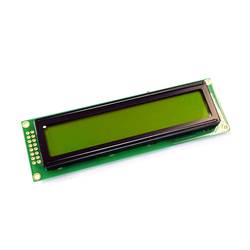 Display Elektronik LCD displej černá žlutozelená (š x v x h) 118 x 36 x 13.5 mm DEM24252SYH-LY