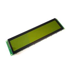 Display Elektronik LCD displej černá žlutozelená (š x v x h) 288.3 x 77.5 x 14 mm DEM40492SYH-PY