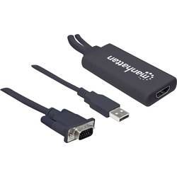 Manhattan AV konvertor 152426 [VGA, USB 2.0 - HDMI]