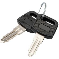 Digitus DN-KEY-WM 10 palec, 19 palec Klíč pro datové skříně černá, stříbrná