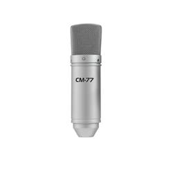 Omnitronic MIC CM-77 studiový mikrofon Druh přenosu:kabelový vč. pavouka, vč. svorky XLR kabelový